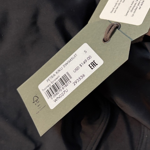 Allsaints Petra Kiku One Piece Swimsuit - Picture 7 of 8